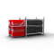 SET | with 44 flat panels and feet